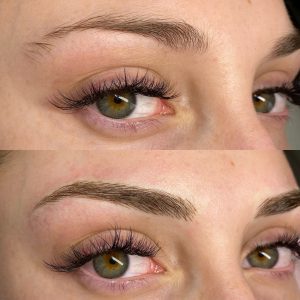 Microblading Procedure before and after by Brow Boutique Cape Cod & Boston