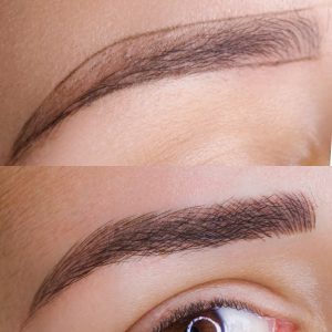 Microblading Procedure before and after by Brow Boutique Cape Cod & Boston