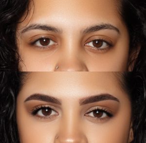 Ombré Brows Procedure before and after by Brow Boutique Cape Cod & Boston