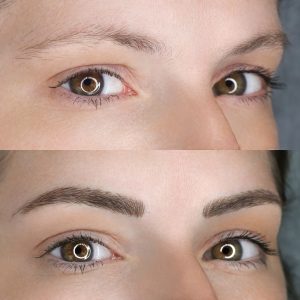 Microblading Procedure before and after by Brow Boutique Cape Cod & Boston