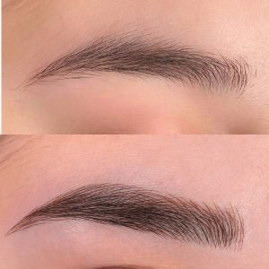 Microblading Procedure before and after by Brow Boutique Cape Cod & Boston