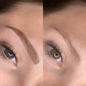 Microblading Procedure before and after by Brow Boutique Cape Cod & Boston