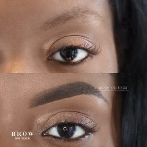 eyebrow tint procedure